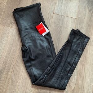 NWT Spanx Faux Leather Leggings